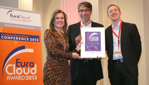 Eurocloud Award 2013 Preisverleihung SoftwareDEMO